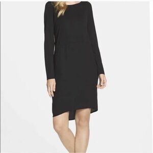 EILEEN FISHER Viscose-Jersey Flare Dress L